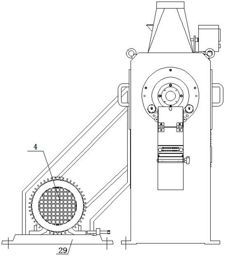 A multifunctional rice mill with upward suction