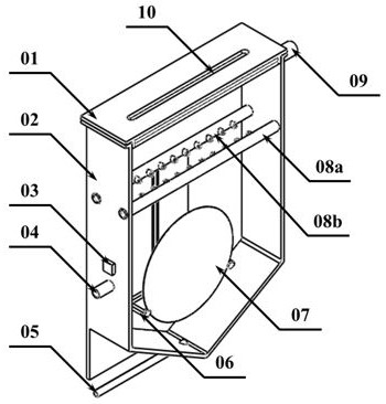 Wafer drying method, wafer drying device and chemical mechanical grinding machine