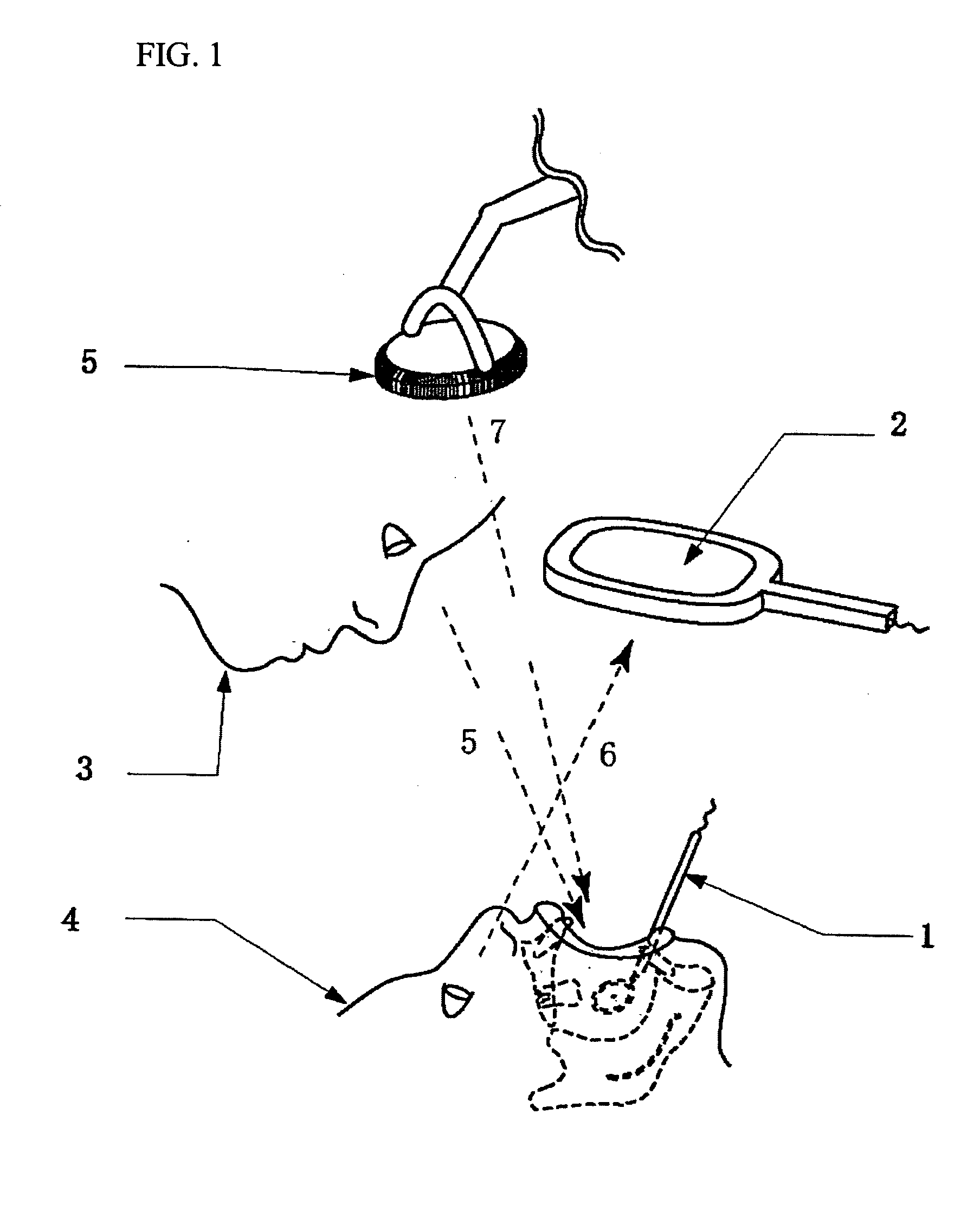 Dental mirror, and an intraoral camera system using the same