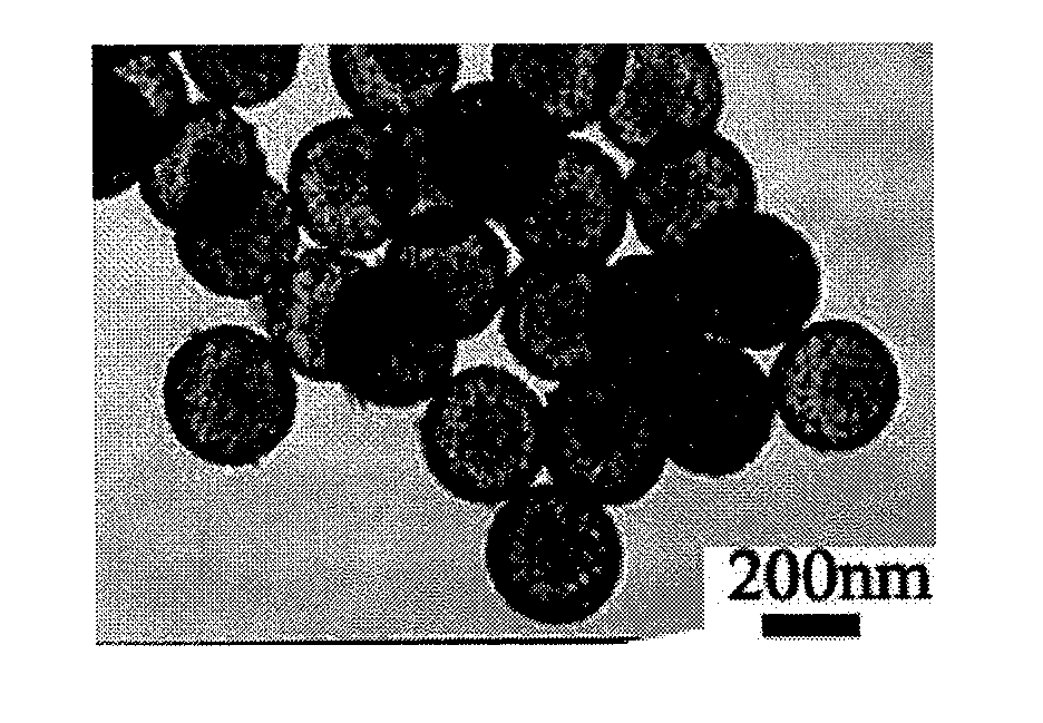 Hollow Mesoporous Silica Sphere Coated with Gold and Preparation Method Thereof and Use in Cancer Therapy