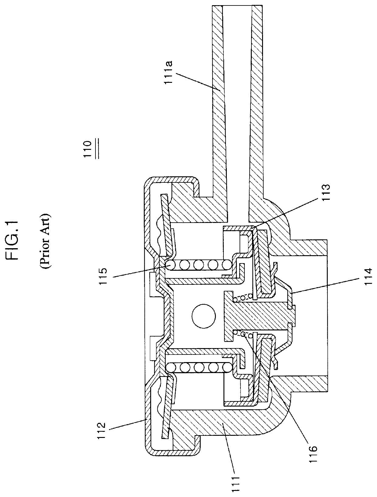 Pressure cap for cooling system of vehicle