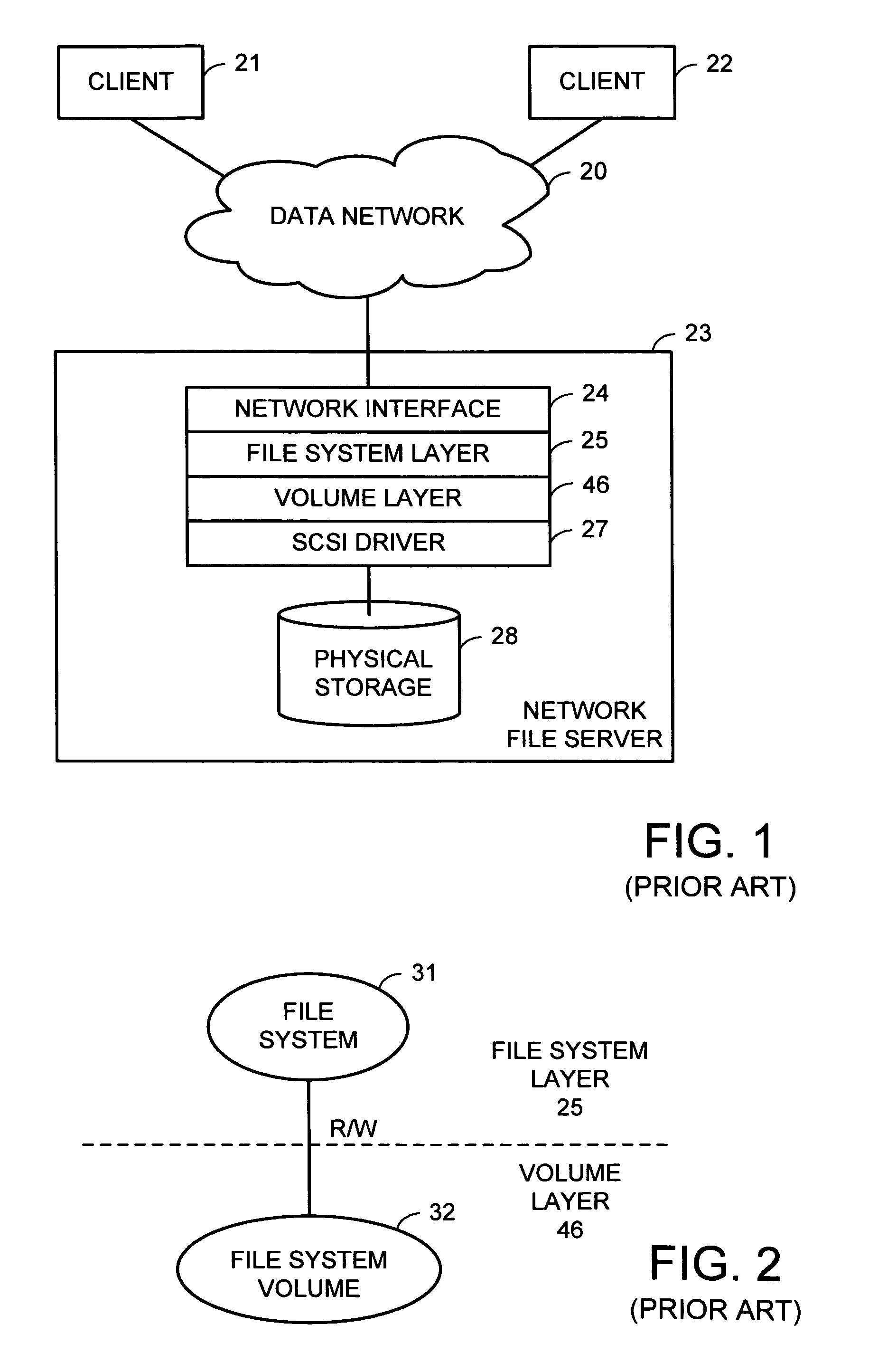 Client-server protocol for directory access of snapshot file systems in a storage system