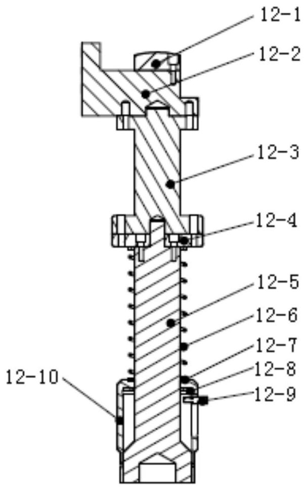 Rotary press-fitting device and press-fitting system
