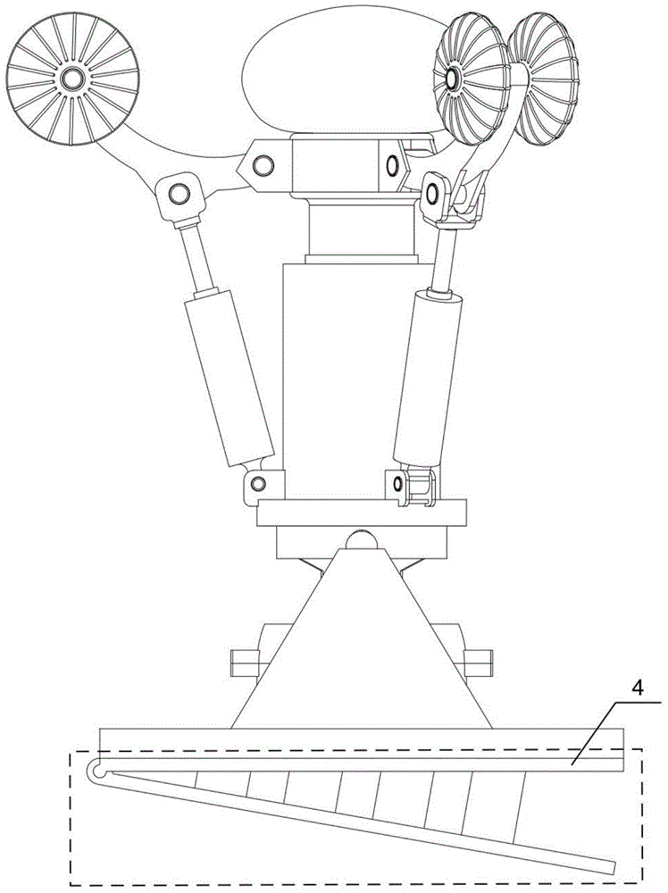 Angle-adjustable wharf berthing buffering device