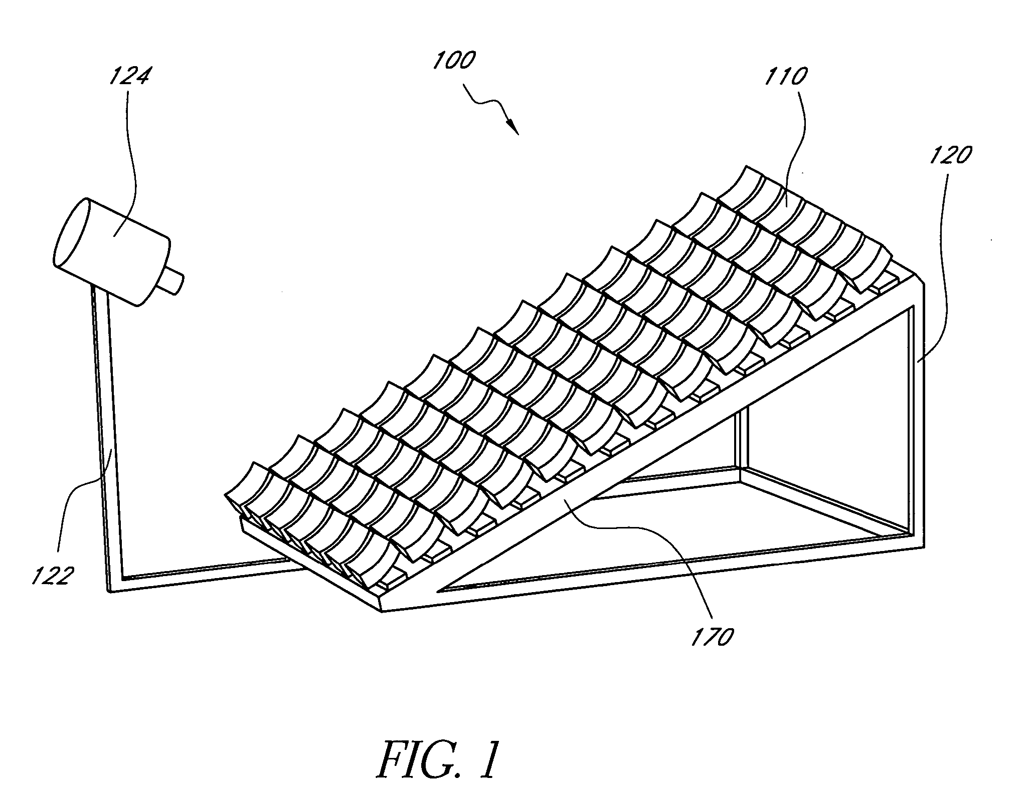 Solar concentrator array with individually adjustable elements