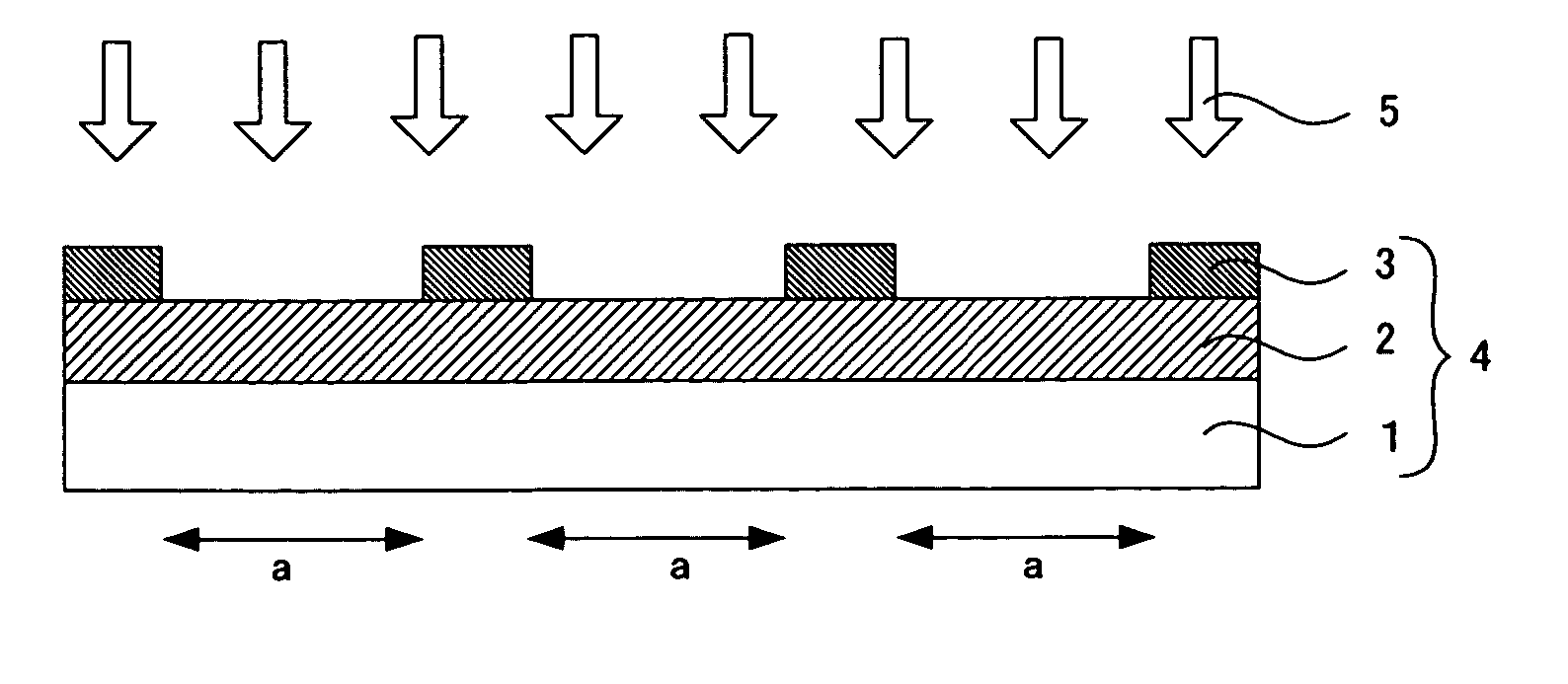 Pattern formed body and method for manufacturing same