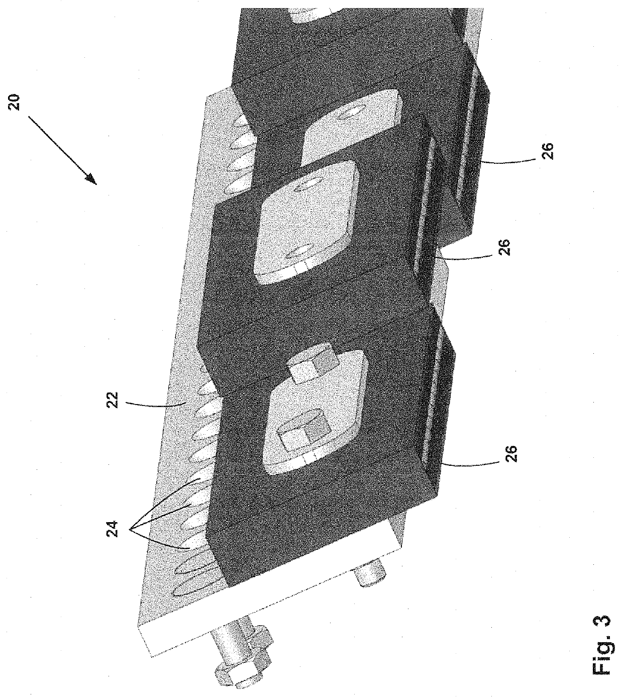 Sweeping blade device with adjustable blades