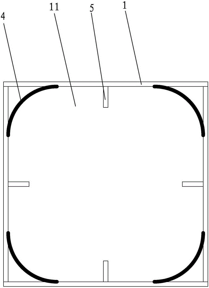 Box-shaped steel piers with embedded energy-dissipating shell plates