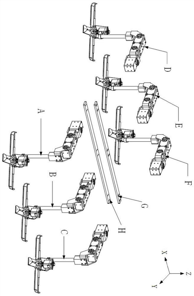 Active Adhesion-Detachment Variable Stiffness Adaptive Gecko Imitation Leg and Robot and Method