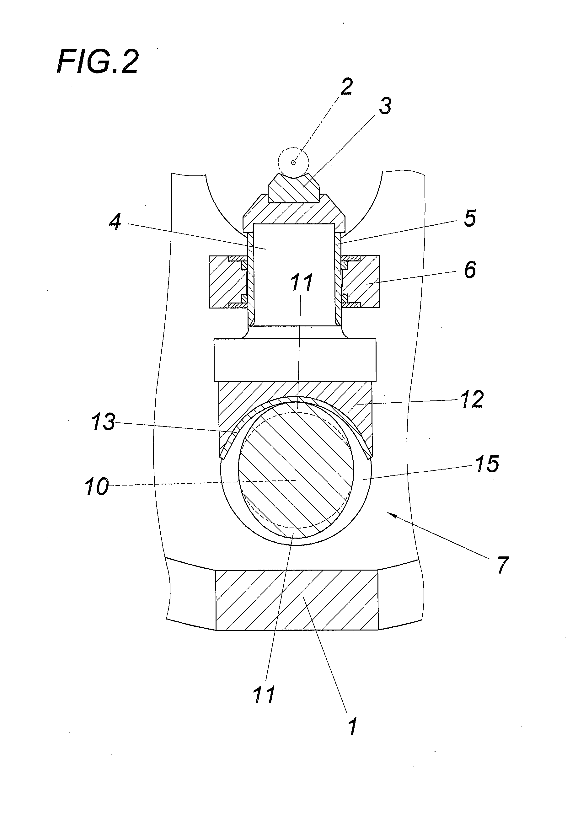 Forging apparatus with forging rams guided in the direction of stroke and accommodating forging tools