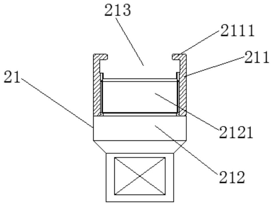 Rod connection structure in multi-section activities