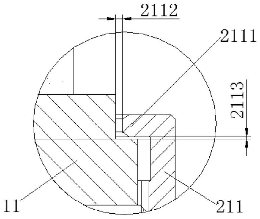 Rod connection structure in multi-section activities