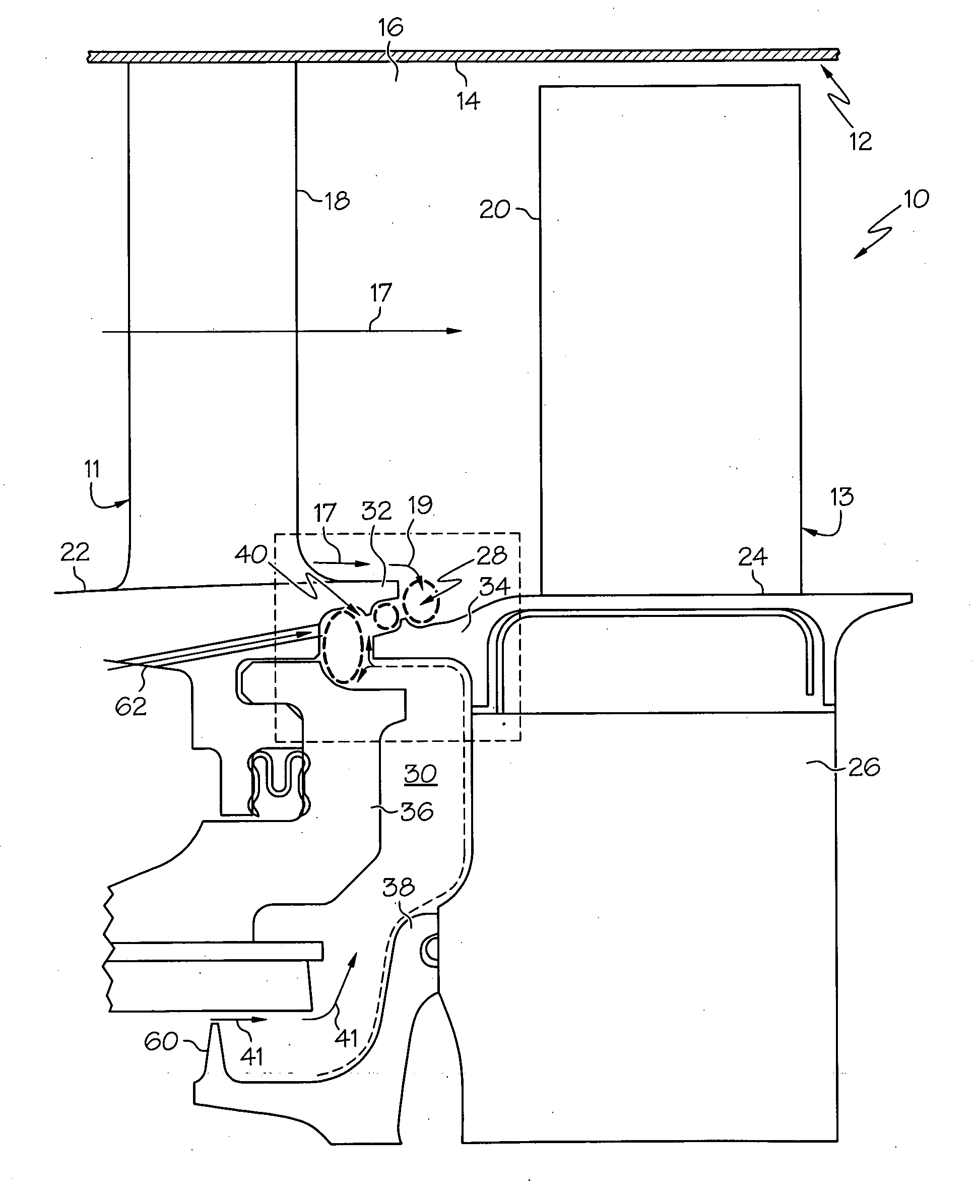 Gas turbine engine assemblies with recirculated hot gas ingestion