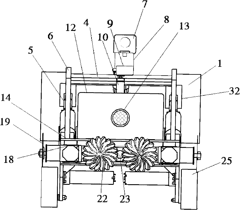 Multifunctional rescuing and barrier-breaking robot