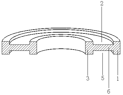 High-air-tightness gasket for pipe joint