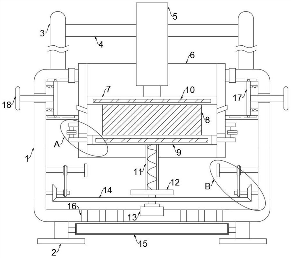 Molding and trimming integrated device for plastic products