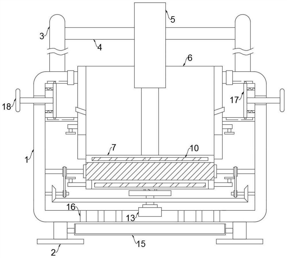 Molding and trimming integrated device for plastic products