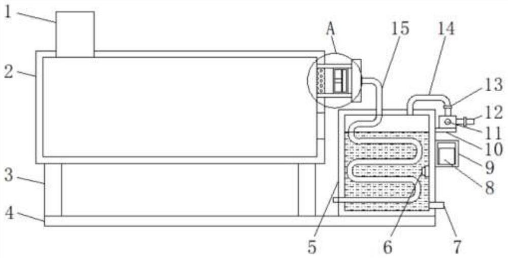 Cooling device for clinker in grate cooler