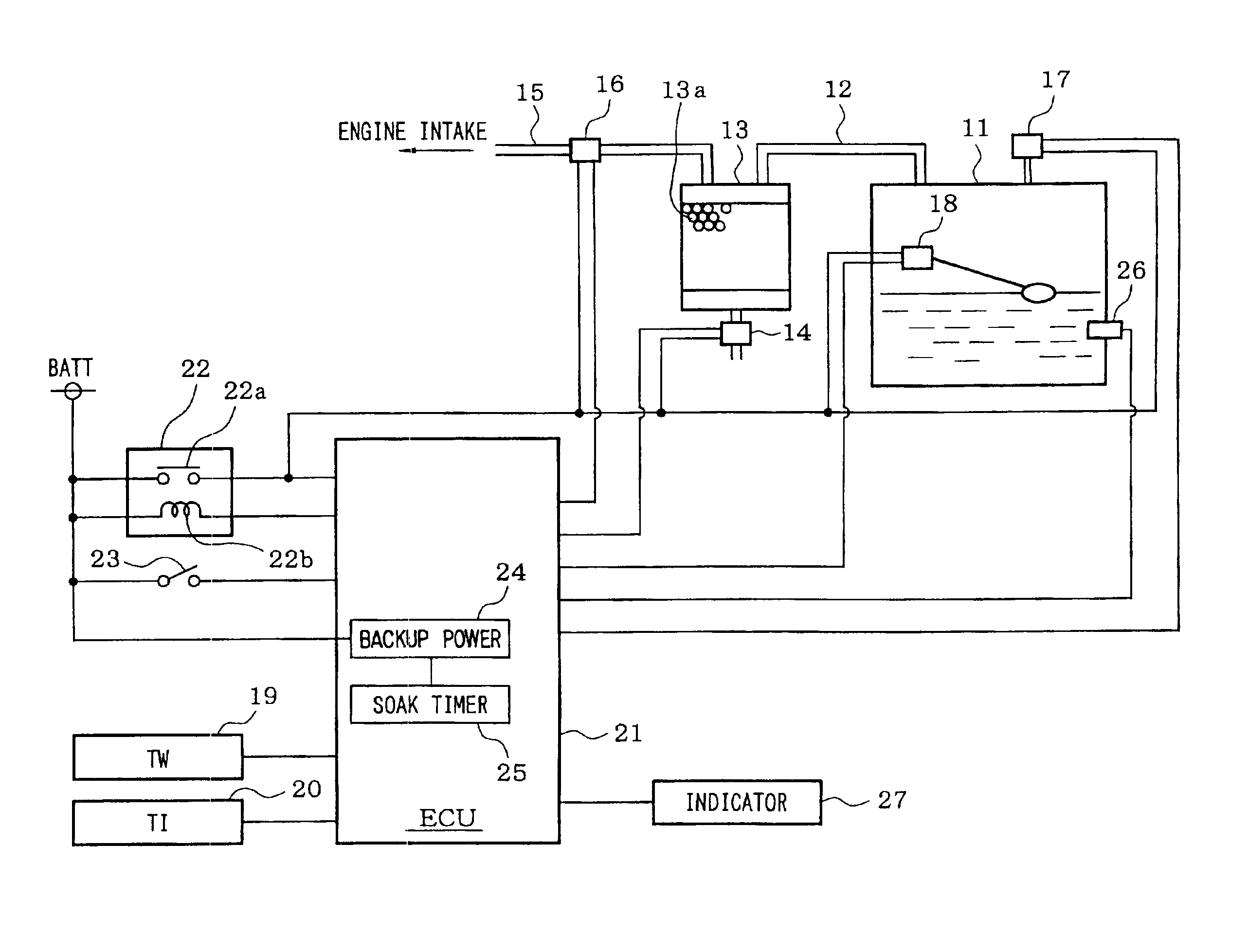 Leak check for fuel vapor purge system