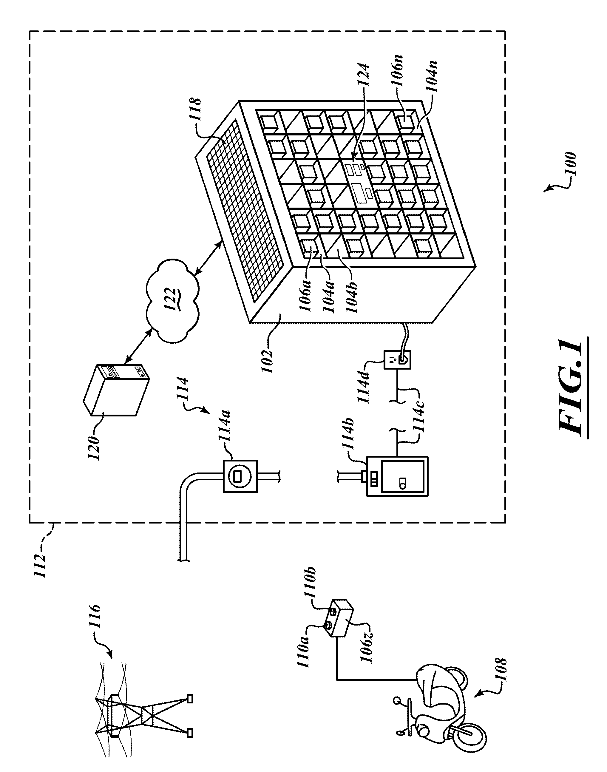 Apparatus, method and article for redistributing power storage devices, such as batteries, between collection, charging and distribution machines