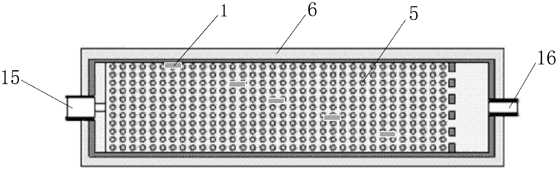 Artificial well wall sand control simulation test device and test method
