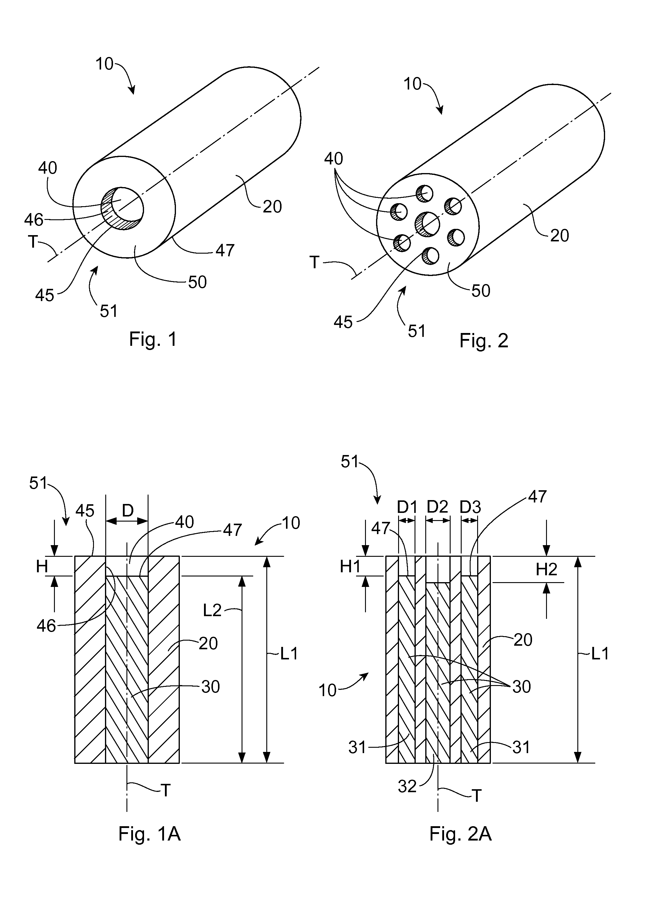 Process for making filament having unique tip and surface characteristics