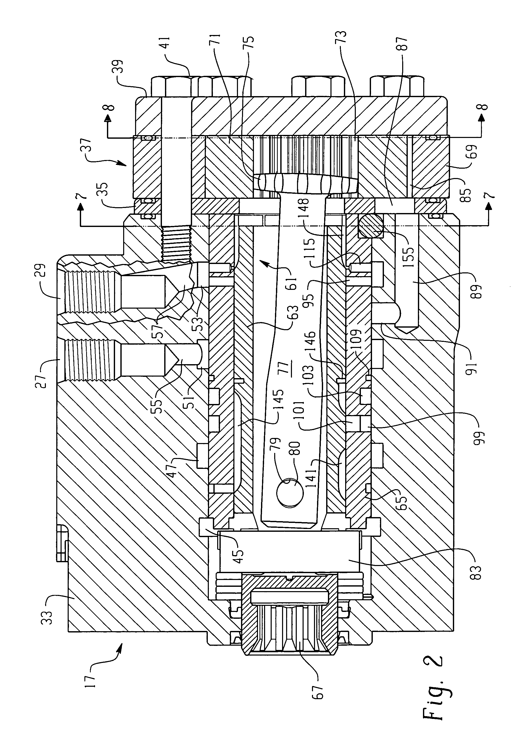 Steer valve with hydraulic vehicle position feedback