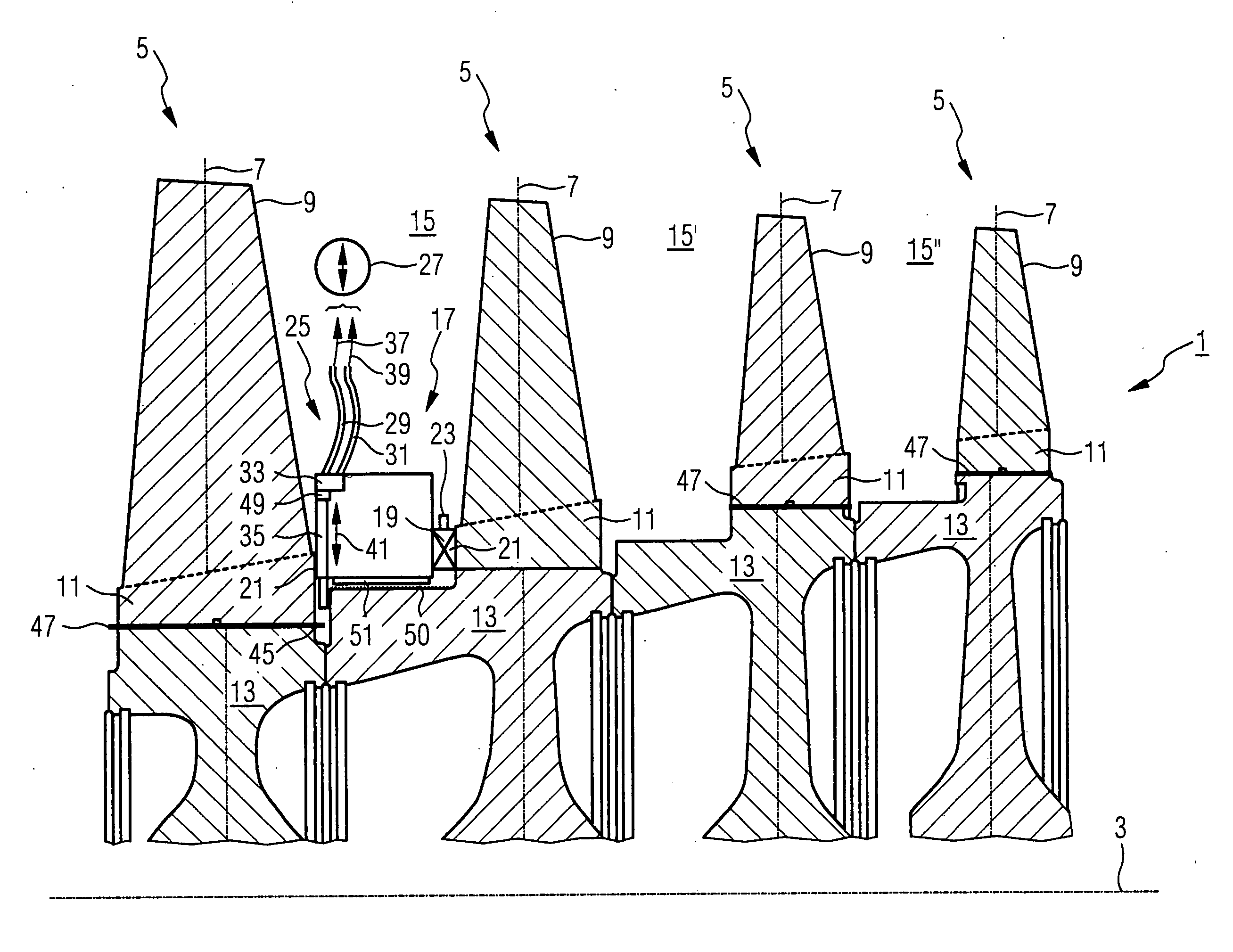 Bending device and method for bending a plate