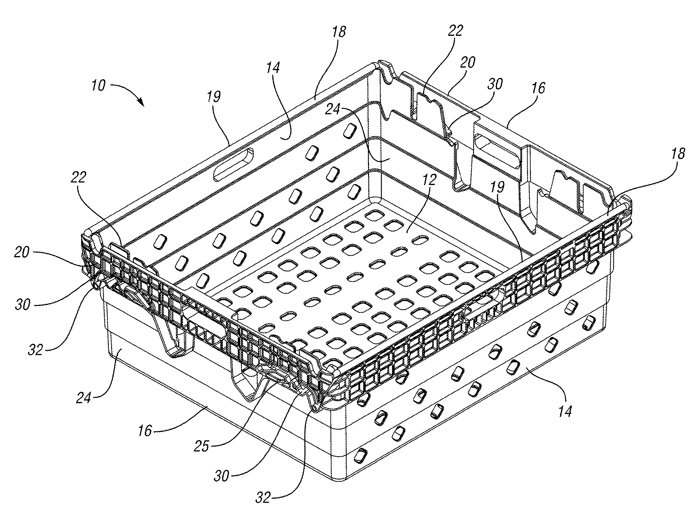 Portable storage container