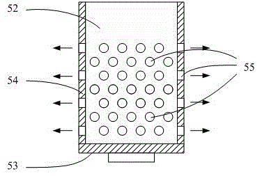 A waste heat recovery device and method for dry granulation of metallurgical slag