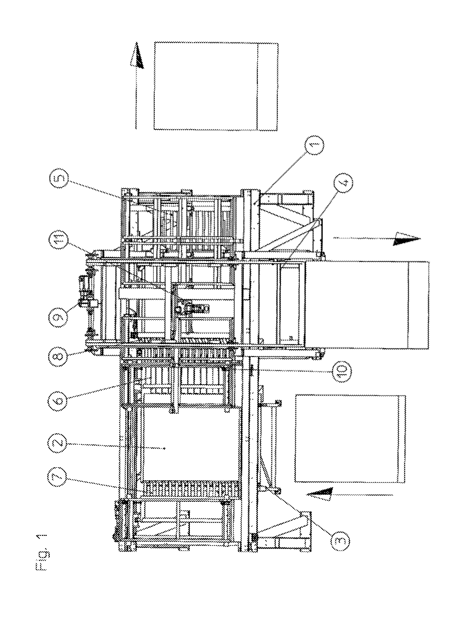 Method and device for stacking plate-shaped bodies