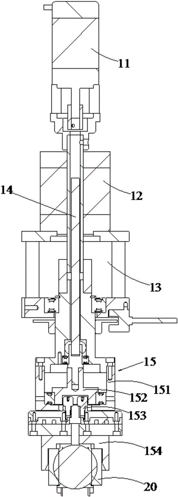 Modular special-shaped inserting machine and its inserting head using rod-shaped linear motor