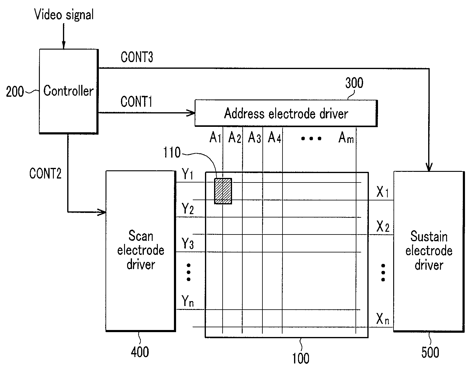 Plasma display and driving apparatus thereof