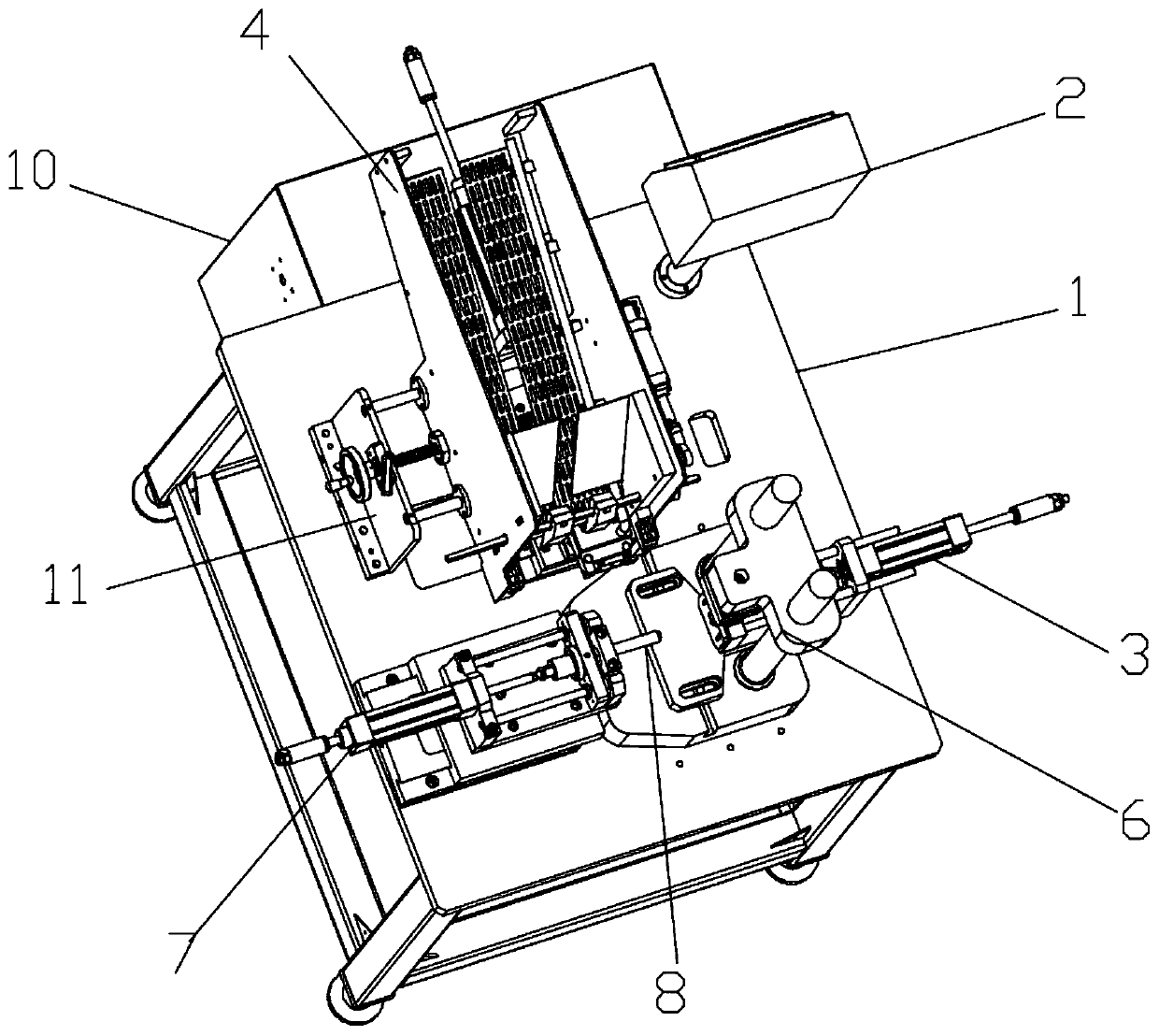 Steel pipe punching machine