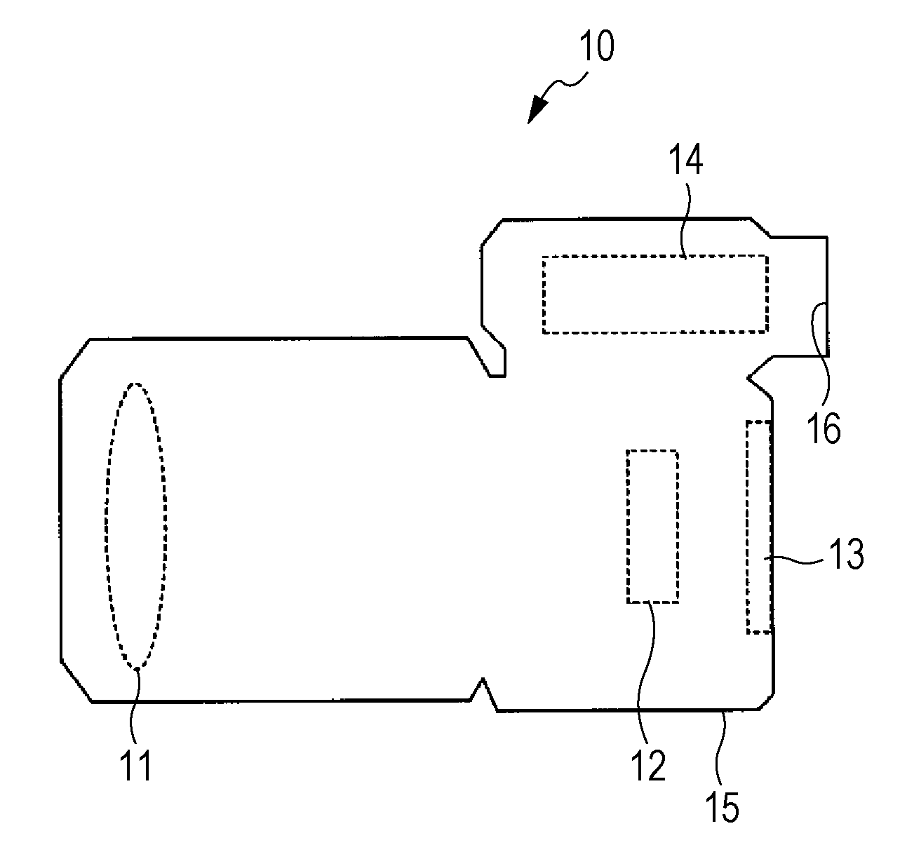 Image display device, brightness control method and brightness control program