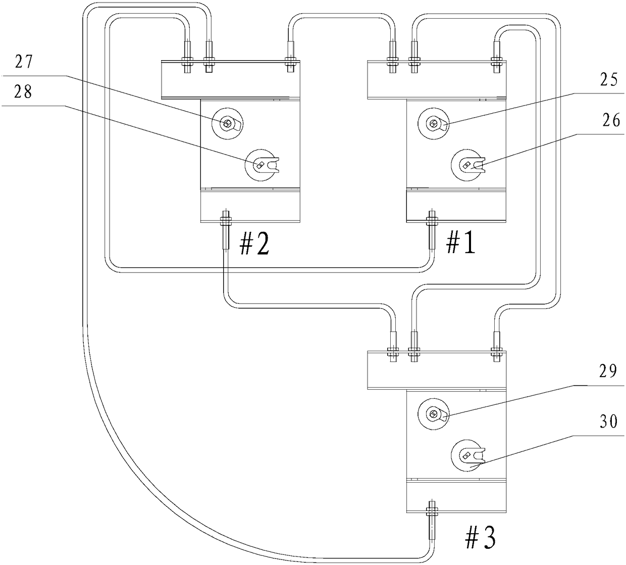 A mechanical interlocking device for a low-voltage circuit breaker