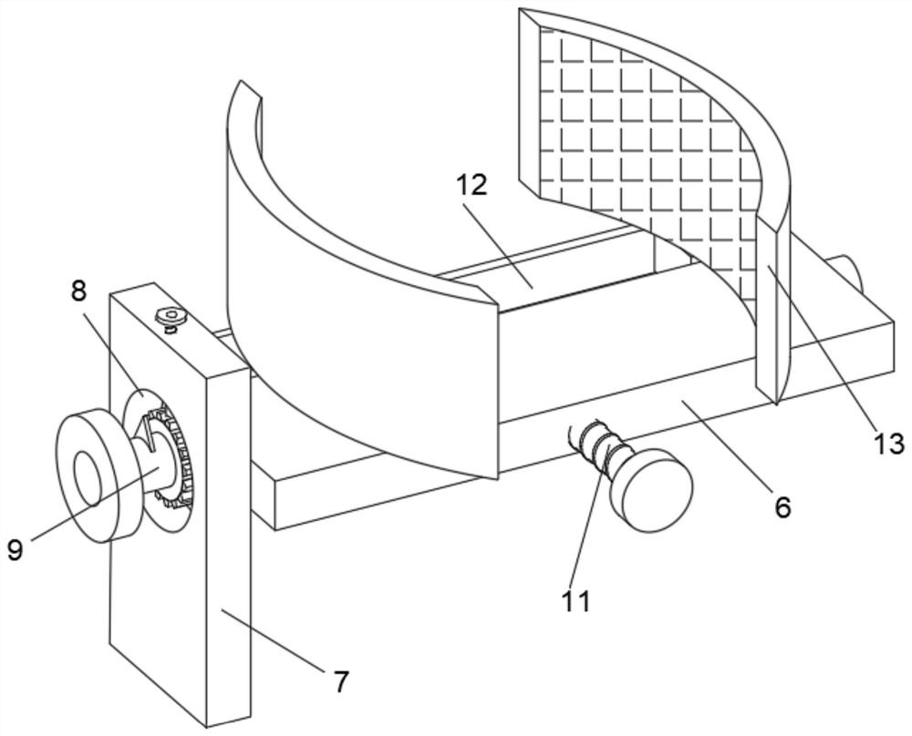 Anti-shake device for radio frequency probe of frequency-selecting instrument for 5G electromagnetic radiation monitoring