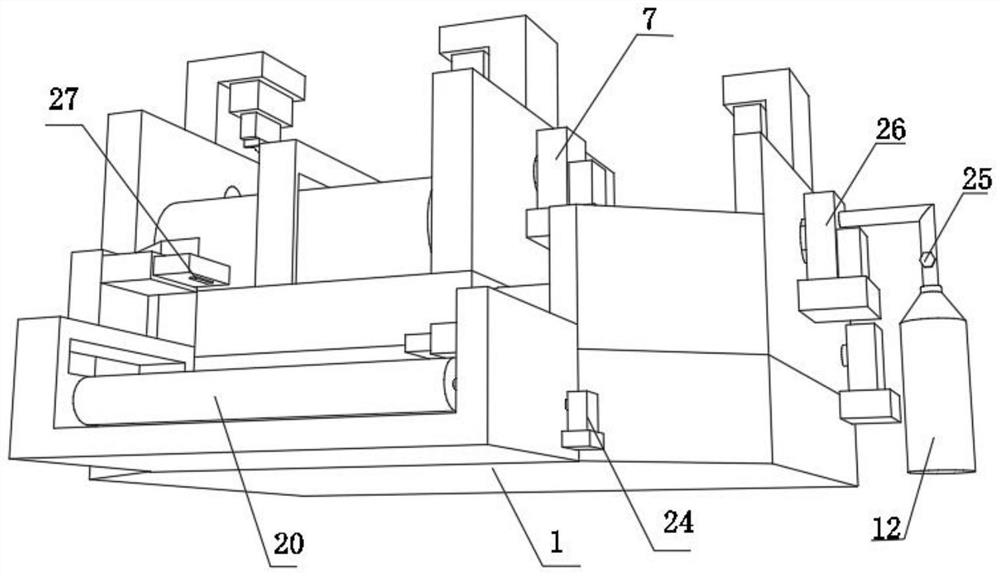 Vacuum packaging device capable of monitoring packaging state in real time