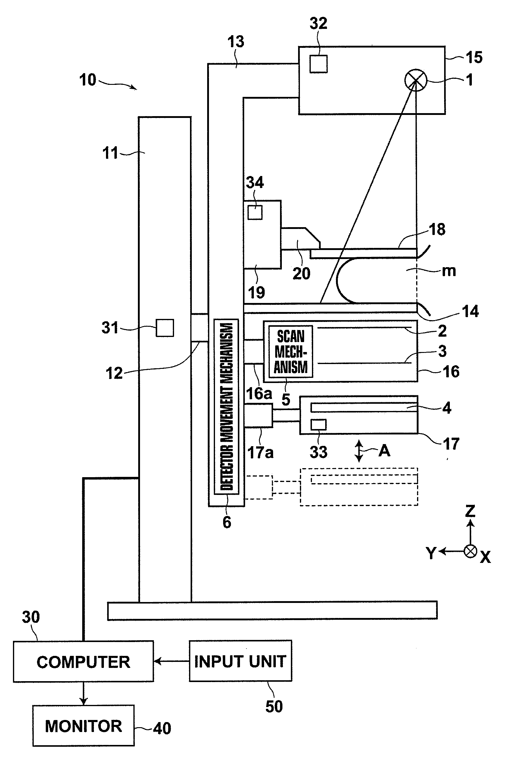 Radiation phase image obtainment method and radiation phase image radiographic apparatus