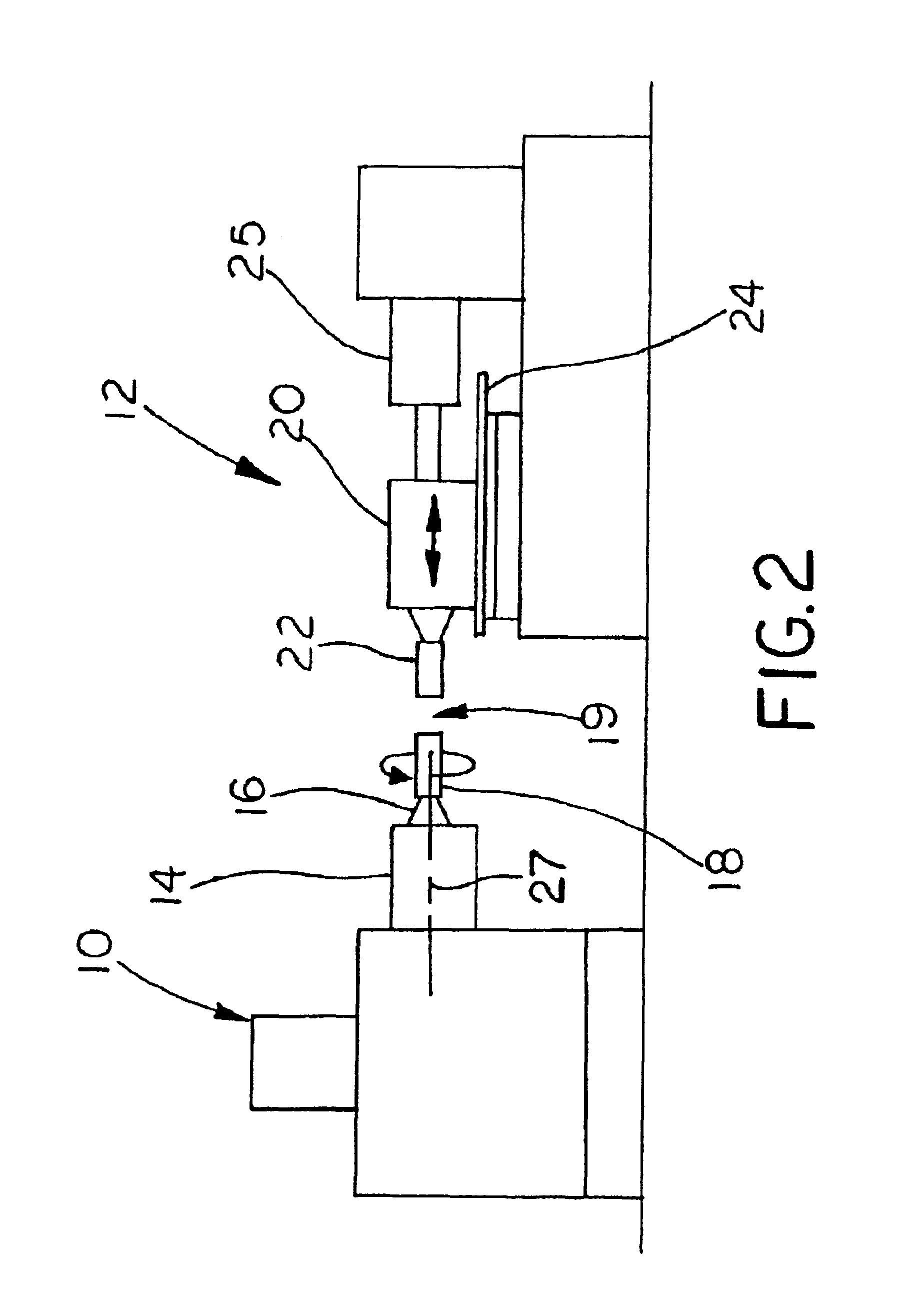 Angular orientation control system for friction welding
