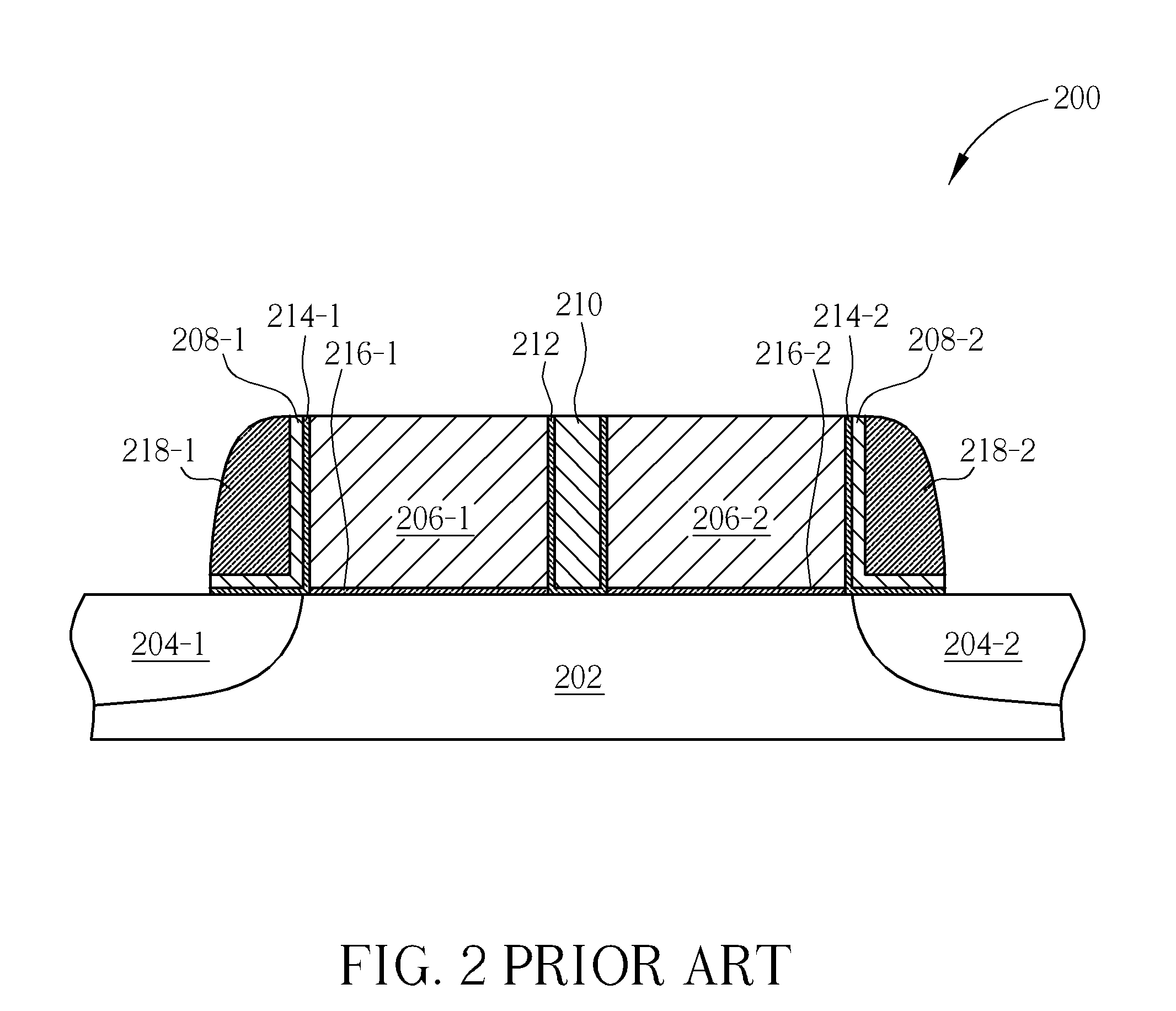 Non-volatile semiconductor memory device with intrinsic charge trapping layer