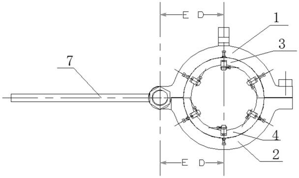 Honing device for eliminating steam turbine rotor journal runout out-of-tolerance