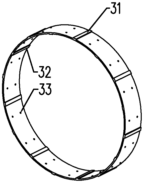 Combined elastic ring type extrusion oil film damper