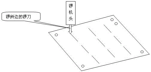 Method for machining inner bevel edge of PCB