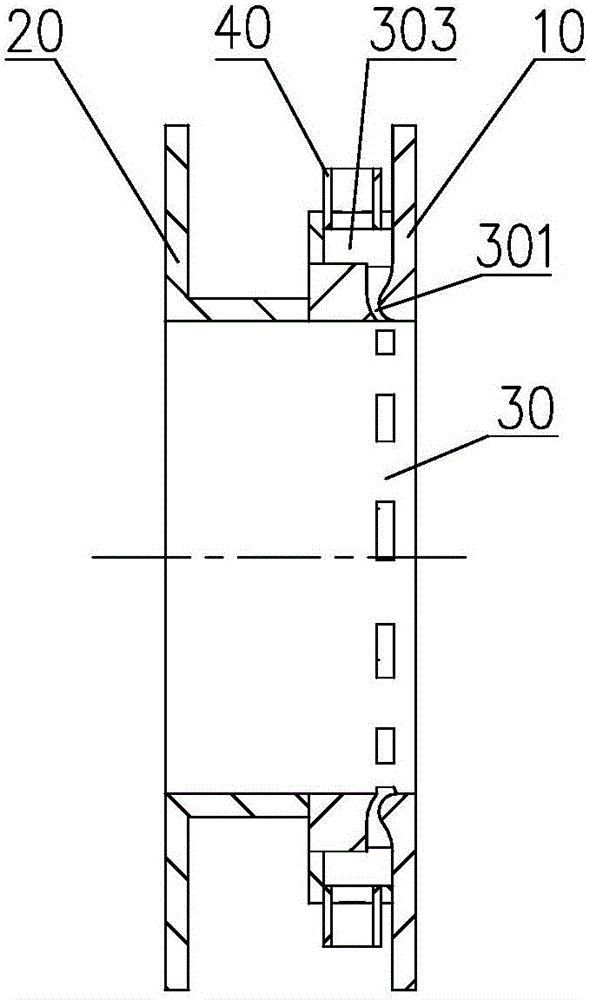 Stability extending device of centrifugal compressor