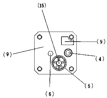 Water faucet switching module