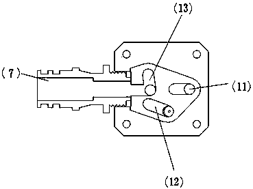 Water faucet switching module