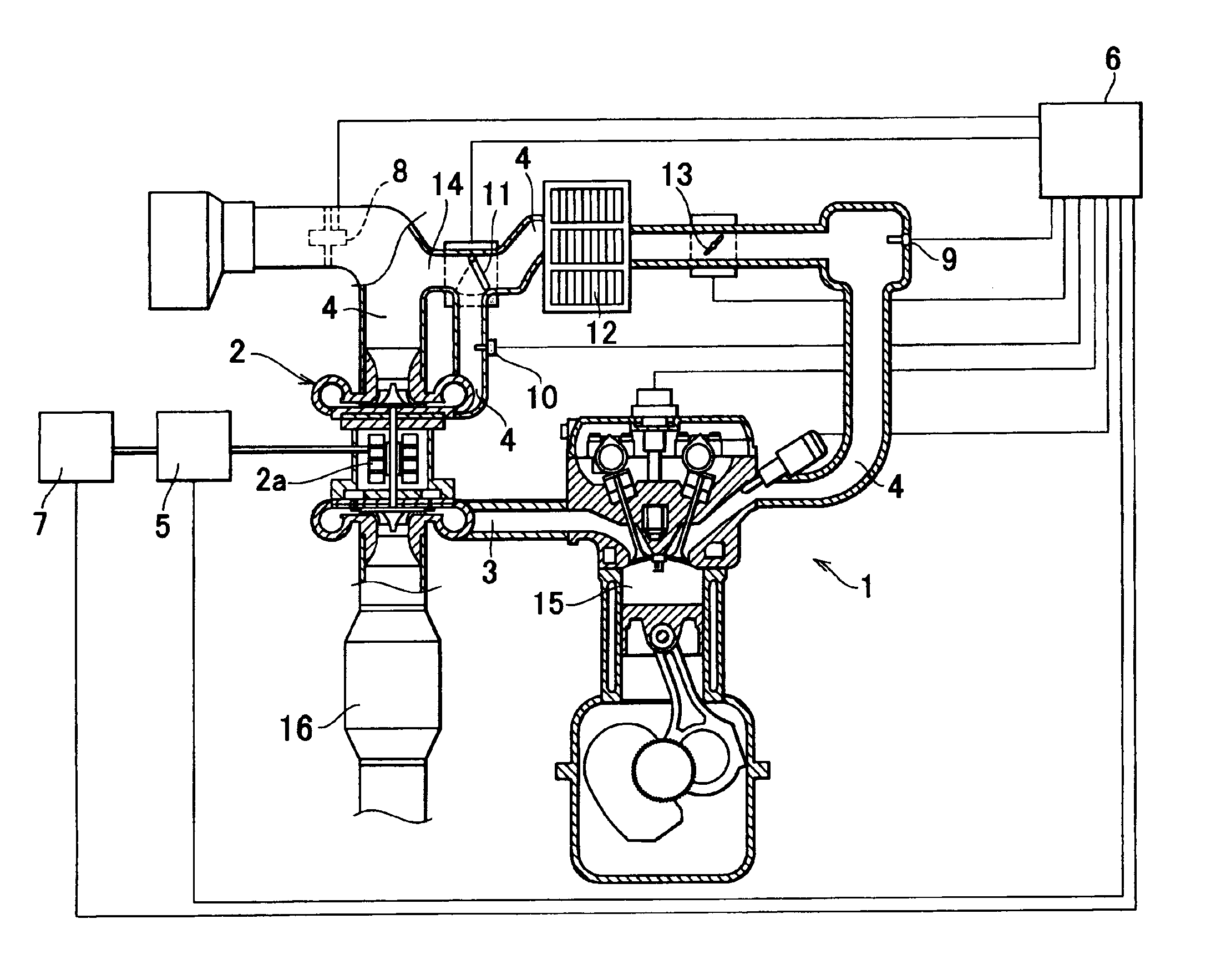 Control apparatus for internal combustion engine having motor-driven supercharger