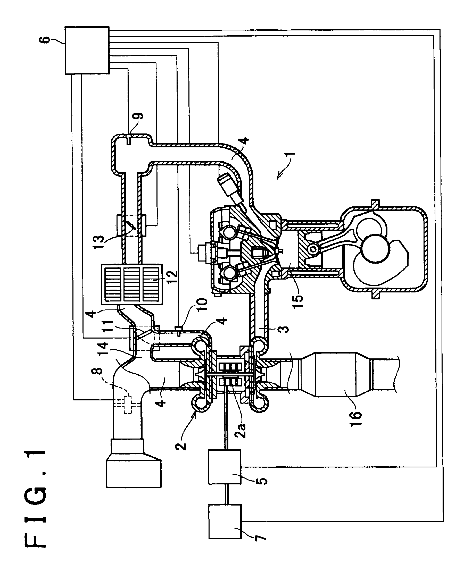 Control apparatus for internal combustion engine having motor-driven supercharger