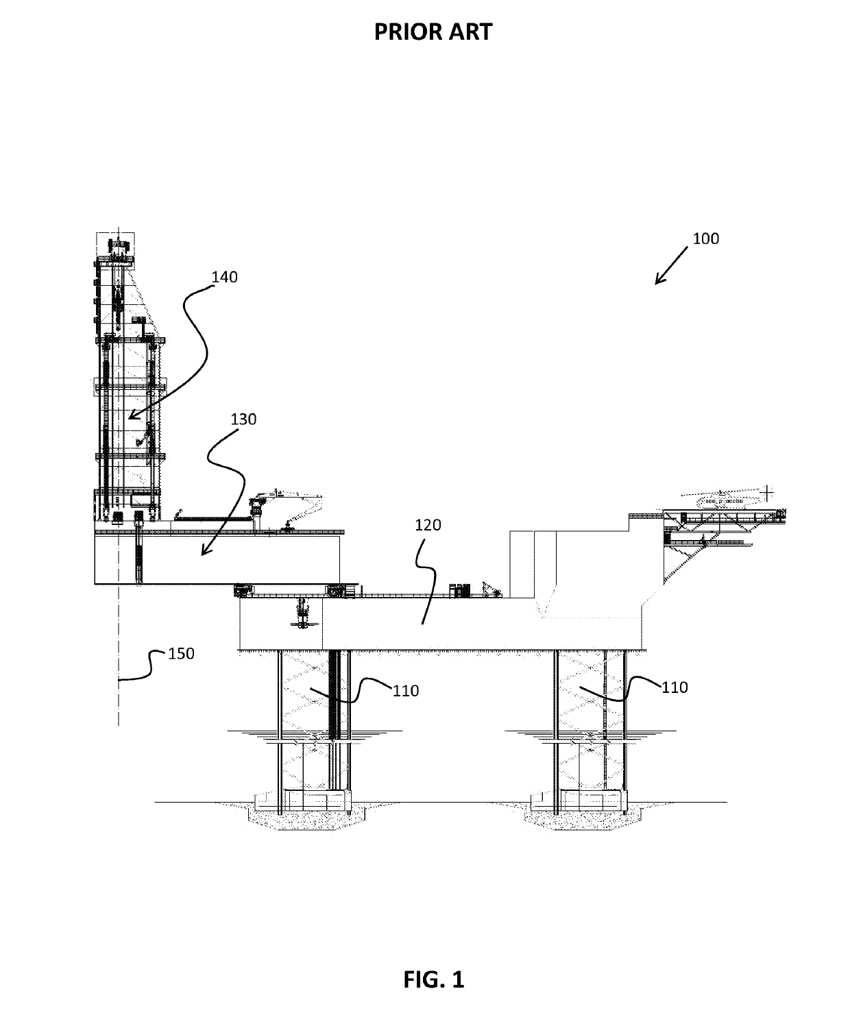 Jack-Up Rig for Performing Multiple Independent Operations Simultaneously